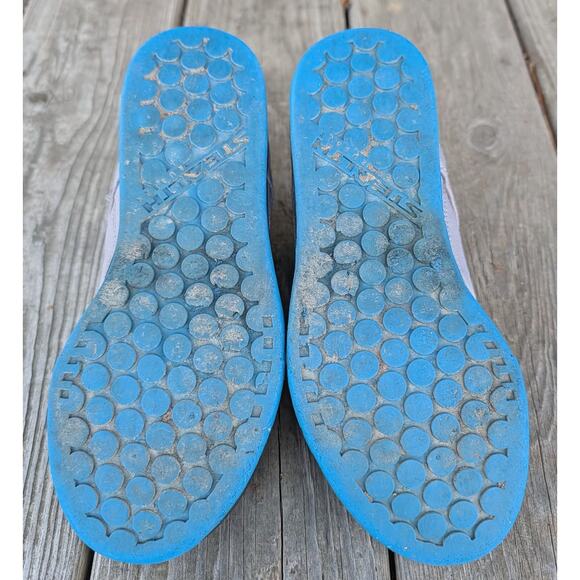 Adidas Five Ten Freerider Mountain Biking Shoes Womens 7 Grey Blue Flat Pedal - Picture 10 of 11